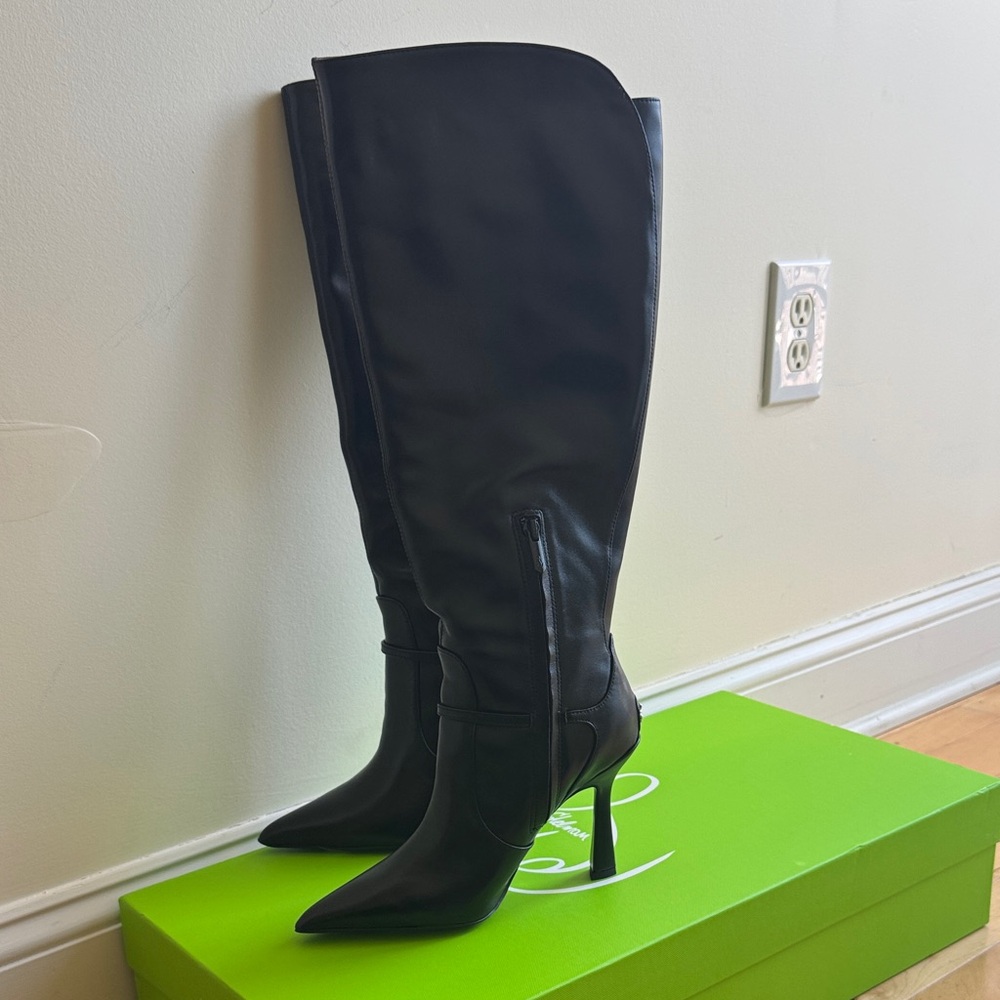 Sam Edelman Black Over the Knee Boots